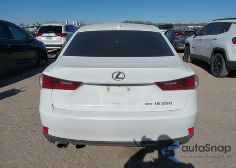 2014 Lexus Is 250 from USA, damaged, VIN JTHCF1D24E5013632